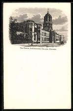 Oxford, Tom Tower, Christchurch College, Postcard 