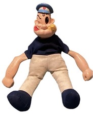 Vintage Popeye Doll 1979 Uneeda 17 Soft Body, Hard Head/Arms Kingsfeature Inc