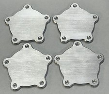 Torq Thrust Flat Billet Center Wheel Caps 4 Wfasteners Torq Thrust Flat Billet Center Wheel Caps 4 Wfasteners