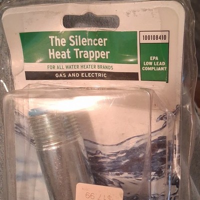 1 APCOM The Silencer Heat Trapper Heat Trap Nipple 100108410 Threaded Top