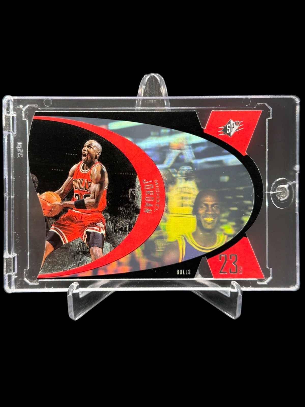 1997 Upper Deck MICHAEL JORDAN SPX DIE CUT HOLOGRAM HOLO FOIL SP #SPX5🔥RARE🔥