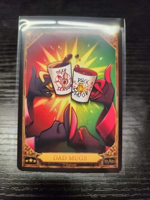 【2nd】HAZBINHOTEL DAD MUGS 12/60 F Hazbin Hotel Season 2 1st Edition Dad Mugs 12/60 Non-Foil Rare | eBay