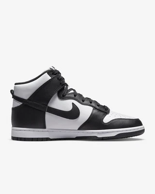 Nike Dunk High Retro "Panda" Sneaker Schwarz/Weiß Herren (DD1399 105) Schuhe
