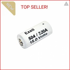 Exell Battery A220/504A Fits Morini CM84E, CM84EL Free Pistols