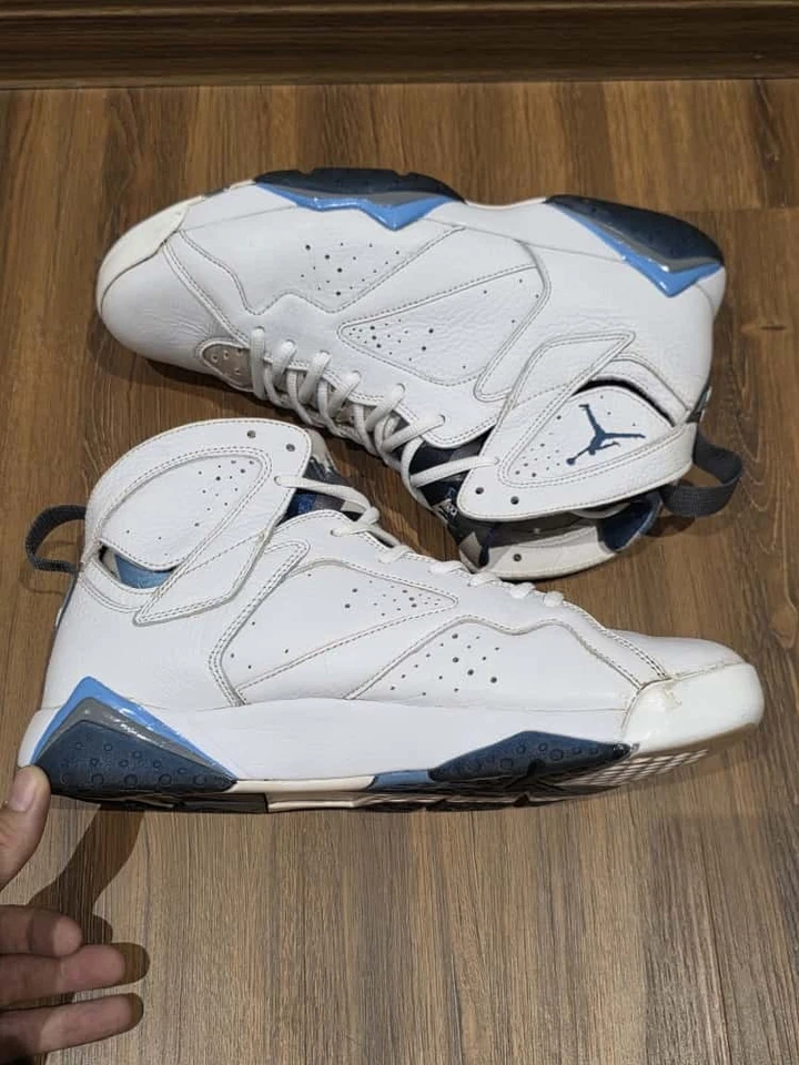 *"Air Jordan 7 French Blue Size 11 - Good Condition - Solid Wearer"* - Image 3 of 4