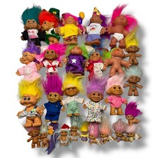 Vintage Russ Troll Dolls Lot - Many Outfits, Styles, Sizes, Babies