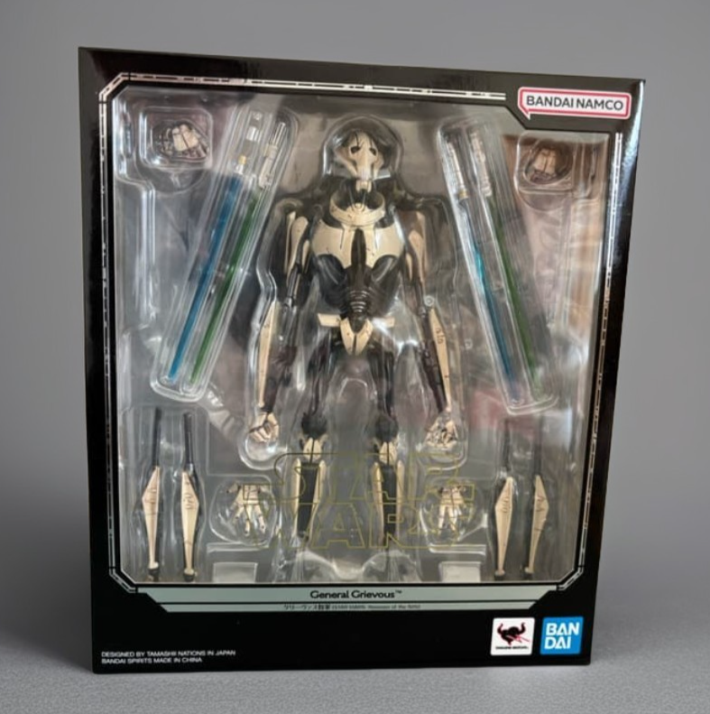 S.H.Figuarts General Grievous Star Wars Revenge of the Sith Figure New In Hand