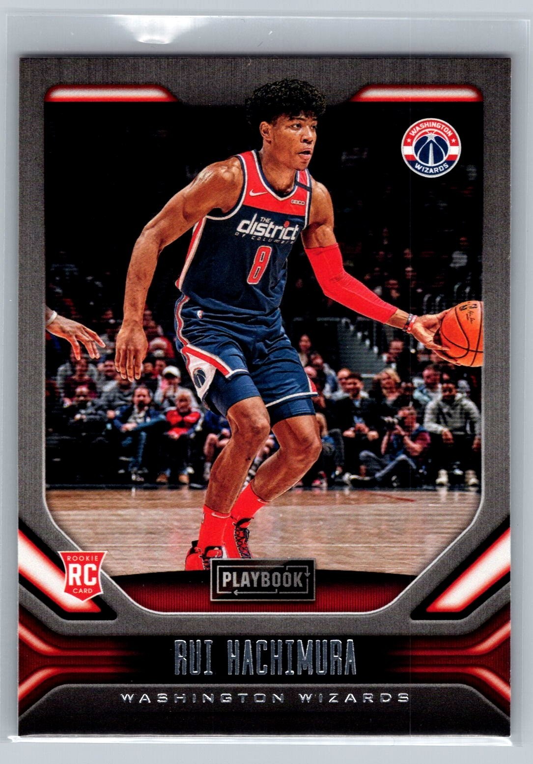 2019-20 Panini Chronicles Playbook #171 Rui Hachimura RC Washington Wizards