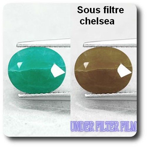 Mtorolite calcédoine chrome de 2.85 carats une pierre précieuse de qualité joaillerie