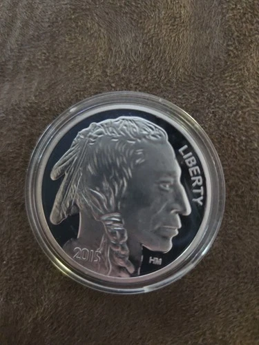 1-ounce Buffalo Silver Round .999 Uncirculated