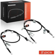 FRANKBERG 2x HANDBREMSSEILE L+R passend für HONDA CIVIC SCHEIBENBREMSE