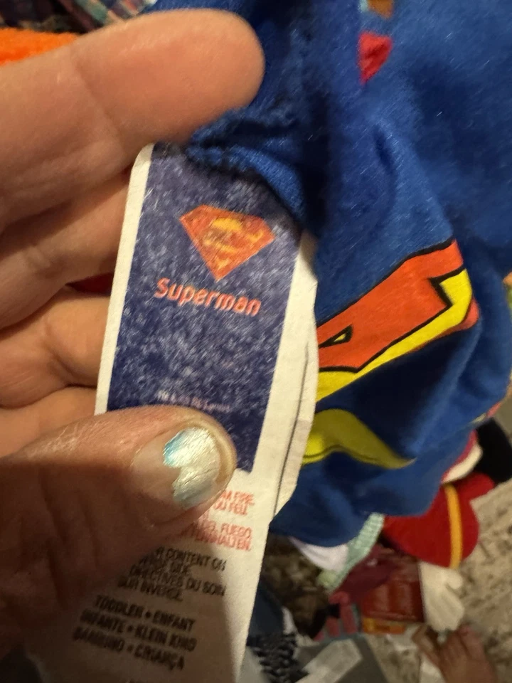 2011 Superman Halloween Costume Infant 6-12 Months - Image 3 of 4