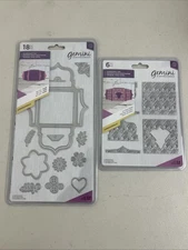 UNUSED GEMINI Crafter's Companion Dimensionals - SQUARE PETAL BOX  24 dies