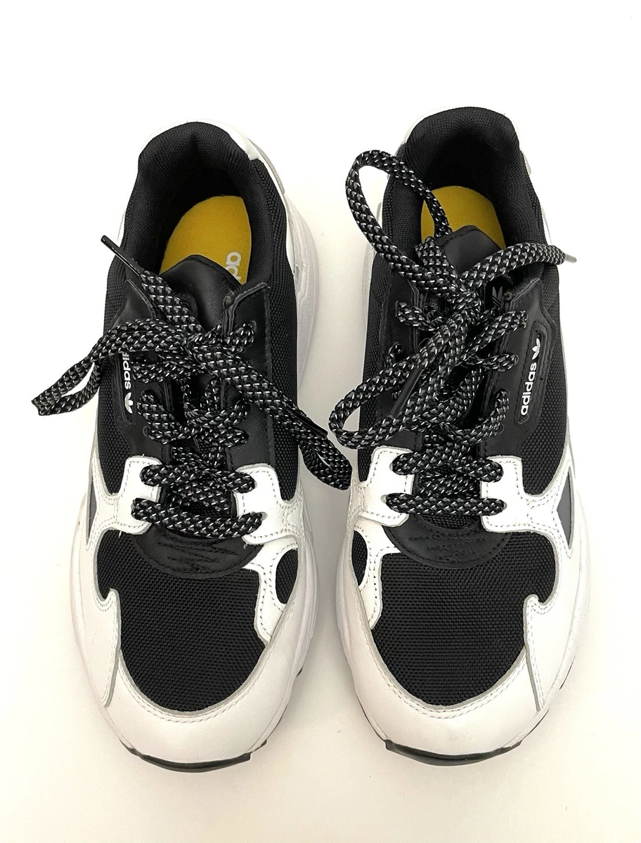 Adidas Falcon Trail Oreo Women’s 7.5 Black White EF 9024