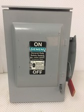 SIEMENS GNF322R 30 AMP 240 VOLT 3 PHASE NON-FUSED INDOOR DISCONNECT..D-1969