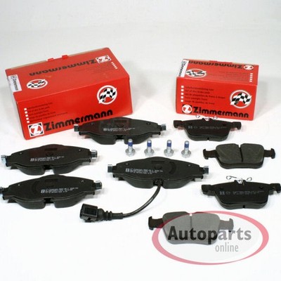 Zimmermann Beläge vorne + hinten für Audi A3 + VW Golf + Seat Leon Skoda Octavia