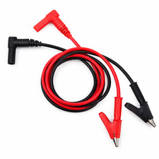 2PCS Multimeter Test Leads with Alligator Clips 1500V 15A Electrical Jumper Wire