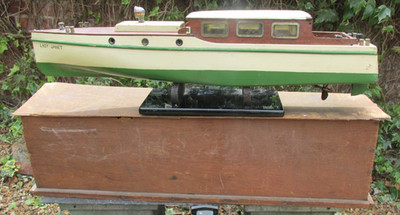 1930 Bassett Lowke 'Lady Janet' (nicht Margaret Rose) elektrische 60cm Bootsbox