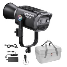 Godox Litemons LA600R RGB LED Video Light Kit With Carry Bag Black