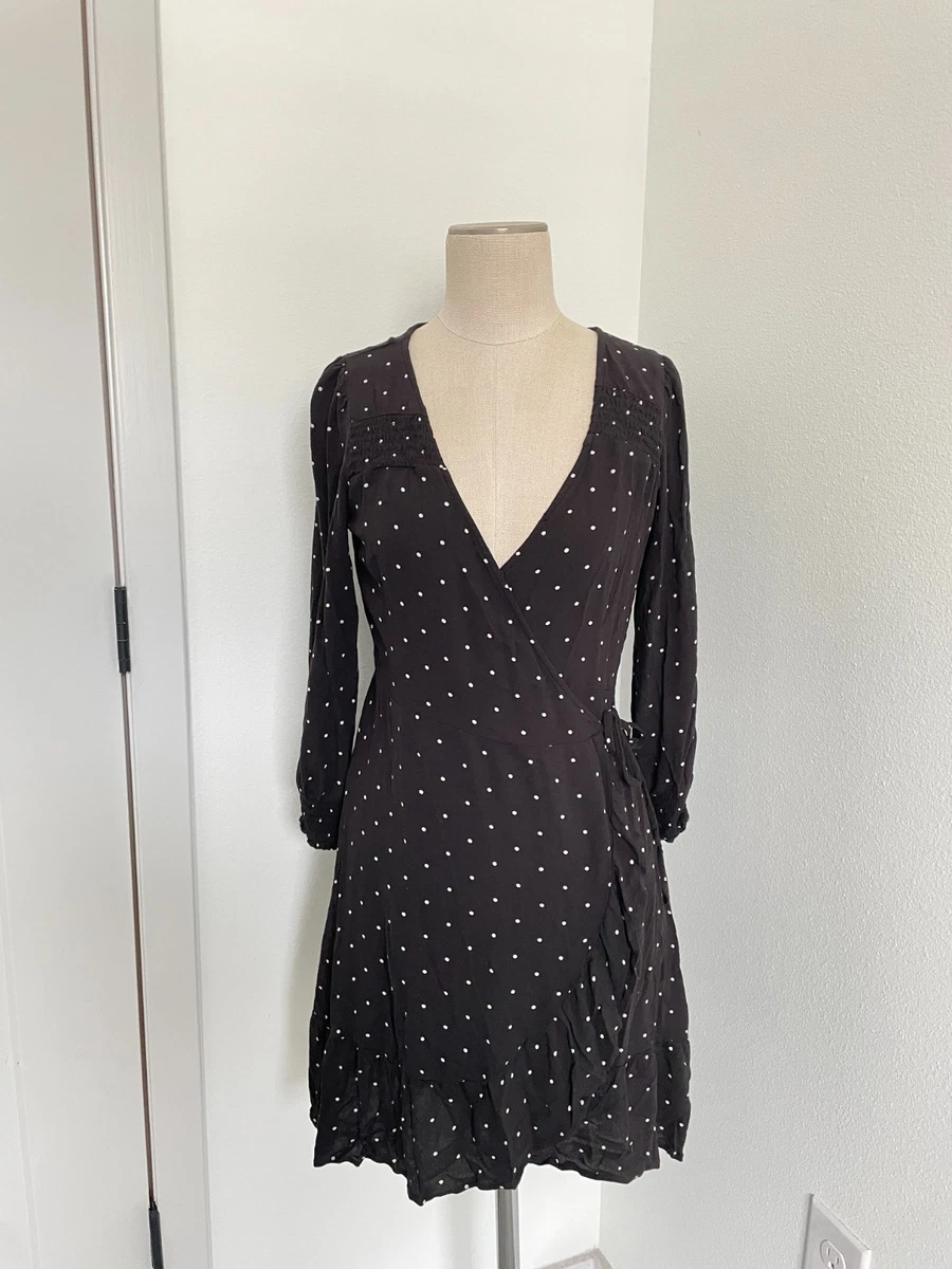 american eagle brown polka dot dress Dott Dress