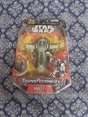 Vintage Star Wars Transformers Boba Fett 