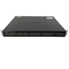 Cisco Catalyst WS-C3560-48PS-S 48-Port PoE Switch No power cord