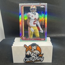 2025 Topps Chrome Football #269 Deommodore Lenoir- REFRACTOR