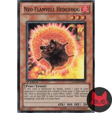 Yugioh Neo Flamvell Hedgehog HA04-EN032 Super Rare 1st Edition NM