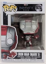 Funko Pop Marvel Iron Man Infinity Saga - Mark 5 #1474 con protector 