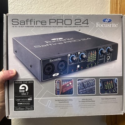 Focusrite Saffire Pro 24 Firewire Audio Interface - Complete W/ Box And PU