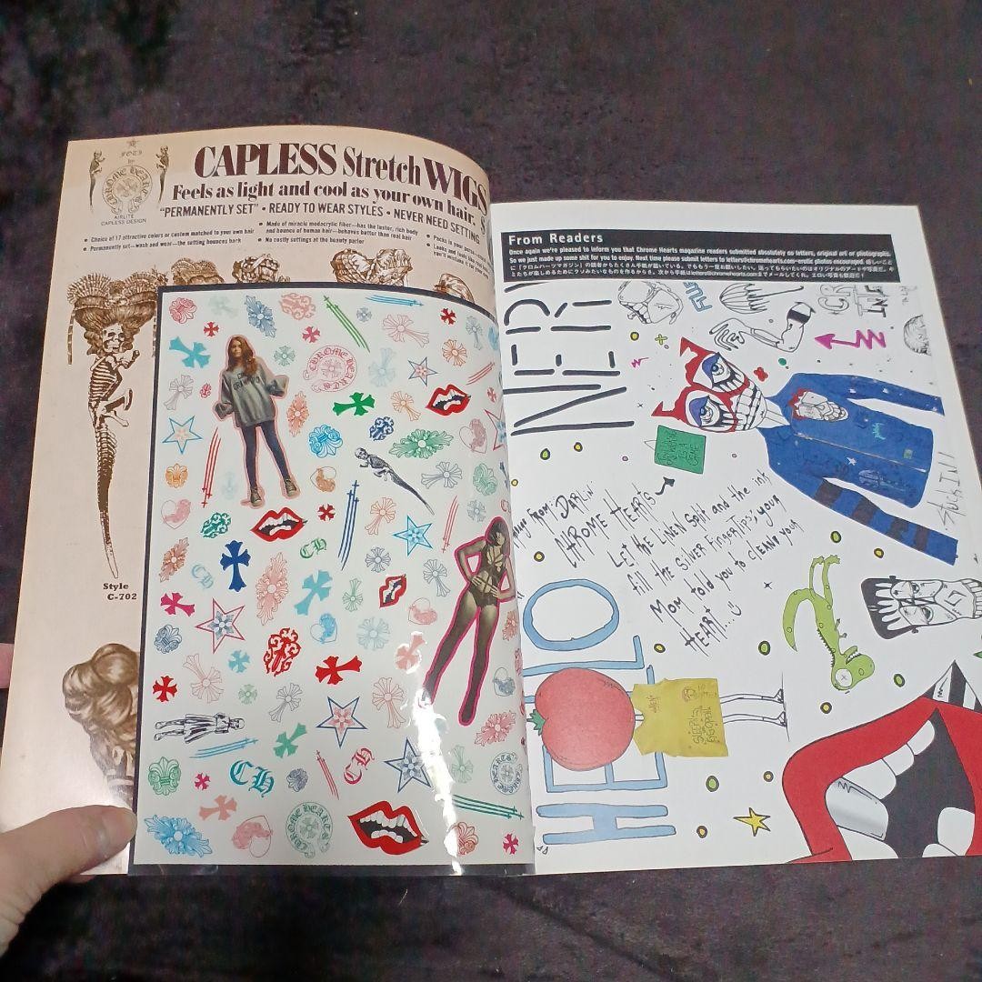 Chrome Hearts Magazine Series 2 Vol 7 with CD Poster Stickers 11.7 x 9.1 in Book thumbnail 9