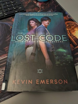 The Atlanteans #1: The Lost Code by Kevin Emerson (2012) HCDJ See Pics