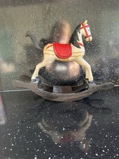 Vintage Wooden Rocking Horse. Approx 10inches Tall. Excellent Condition. Lovely