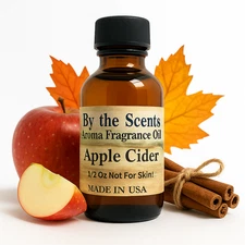 Apple Cider Home Fragrance Oil 1/2 oz | Strong Scent | For Oil Burners Only | Ma