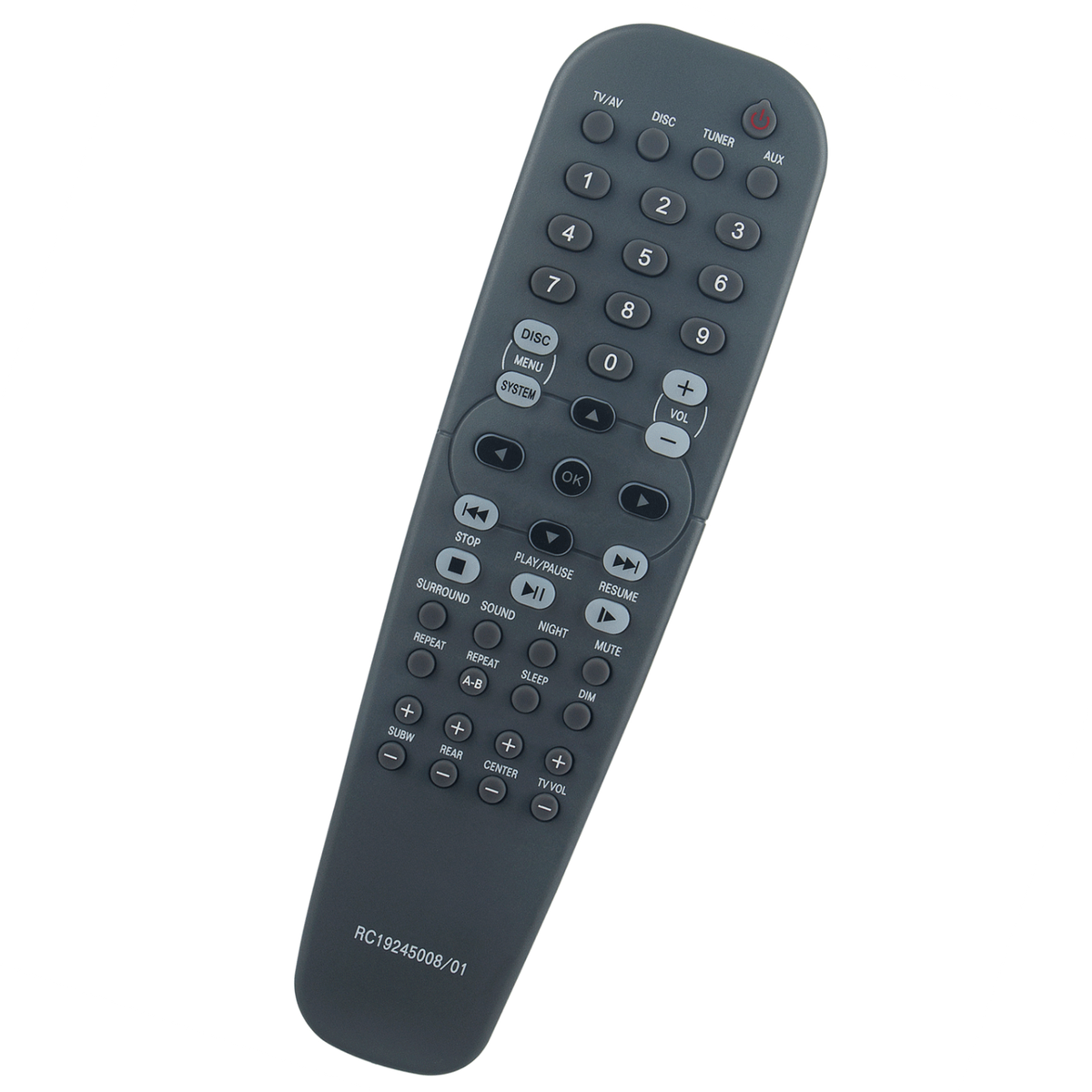 RC19245008/01 Replace Remote Control for Philips DVD Home Cinema