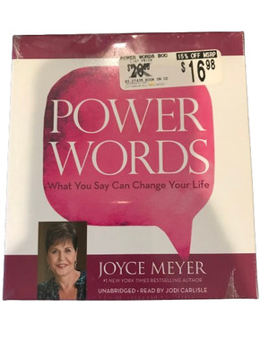 Power Words : What You Say Can Change Your Life by Joyce Meyer (2015, Compact...
