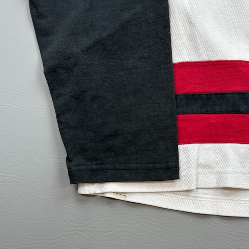 Vintage Harry Potter Shirt Youth XL White Black Gryffindor Quidditch Jersey Y2K - Picture 2 of 18