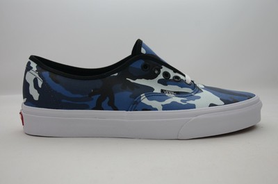 vans blue camo
