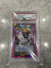 2020 Brandon Aiyuk Legacy Football Diamond Rookie Auto 03/10 49ers PSA 9