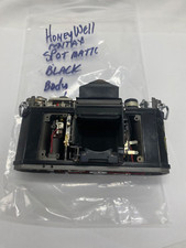 Honeywell Pentax Spotmatic black camera body with missing self timer module