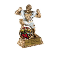 CHILI COOK OFF CONTEST TROPHY AWARD 6.25" CHAMPION 1ST WINNER PERSONALIZED FREE