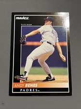 1992 Pinnacle Andy Benes #74 San Diego Padres Evansville Purple Aces