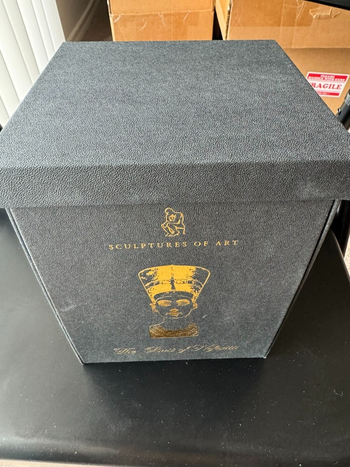 2013 Solomon Islands 3oz Fine Silver 25 The Bust Of Nefertiti with Box