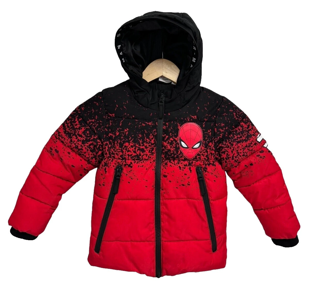 Ropa exterior negra Marvel para niños