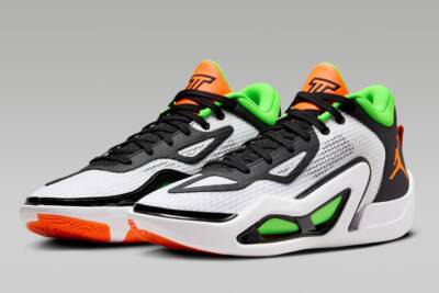 JORDAN TATUM 1 PF 10.5 ブラック/グリーン Nike Jordan Tatum 1 PF Shoes 'Home Team' (DZ3330-003