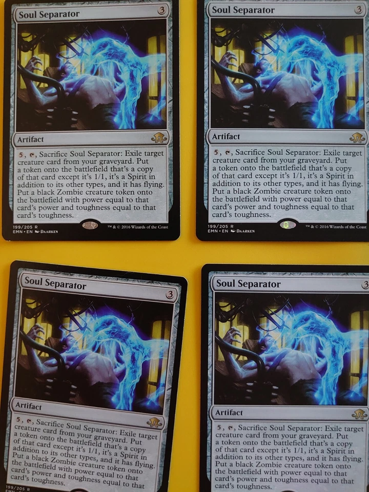 MTG Card. Soul Separator playset artifact Eldritch Moon Rare - Image 2 of 4