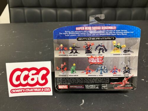 MARVEL SUPER HERO SQUAD - SPIDER-MAN / RHINO 2 Pack - HASBRO 2007 - SUPER RARE - Picture 3 of 3