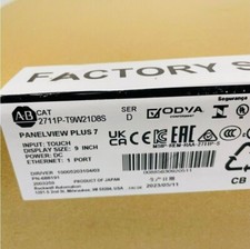 New Allen Bradley 2711P-T9W21D8S PanelView Plus 7 Terminal 9 Inch 2711PT9W21D8S