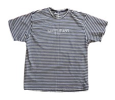 Vintage 90s Guess Jeans Striped T-Shirt Georges Marciano Sz. M