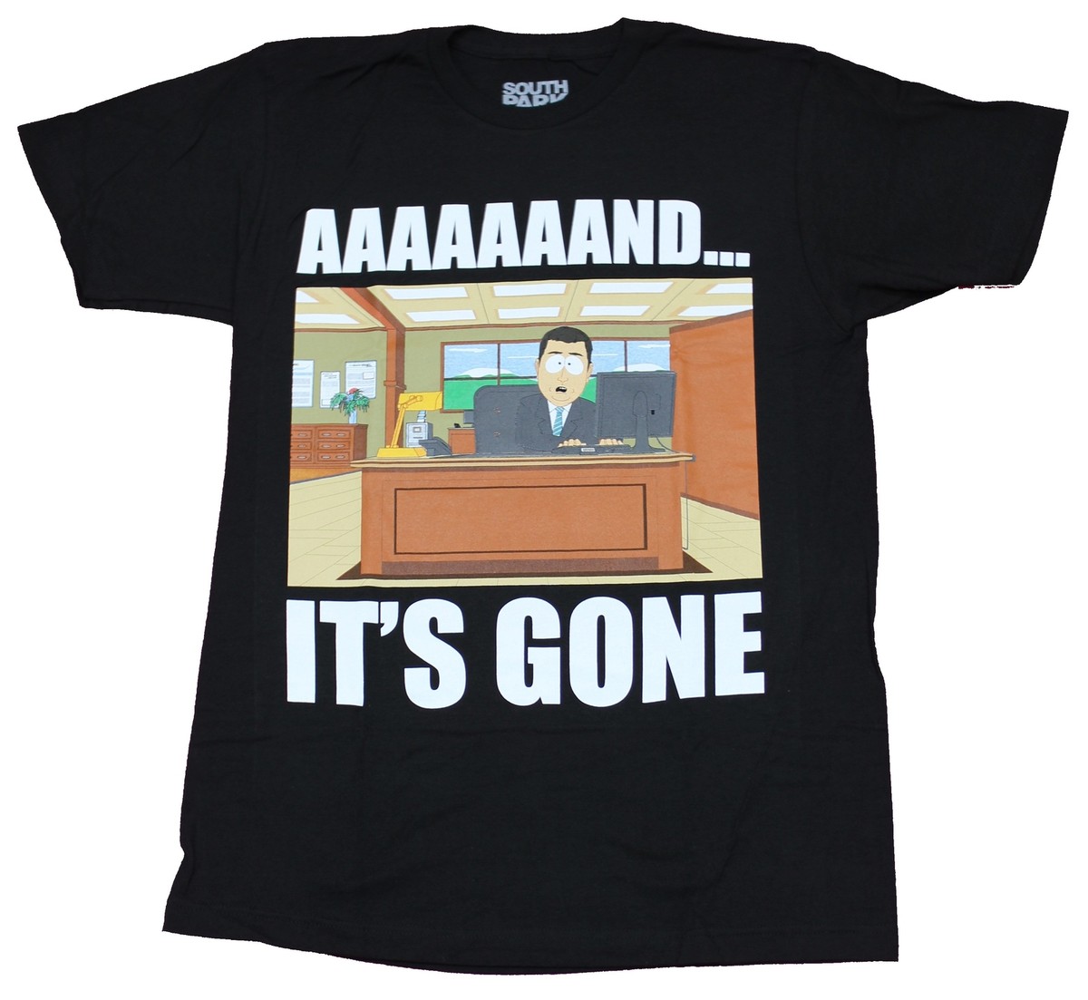 South Park Adult New T-Shirt - AAAAAAND IT's Gone Picture Box | eBay